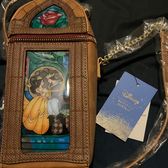 Disney beauty and the beast Danielle Nicole crossbody - Picture 1 of 2